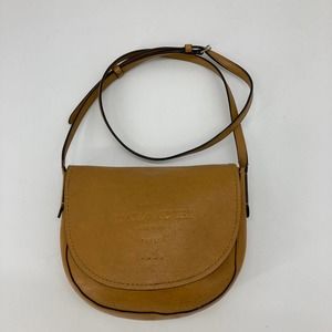 Coach F59723 Camel, pebbled leather crossbody bag